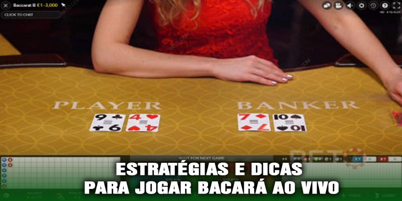 Estratégias e Dicas para Jogar Bacará ao Vivo