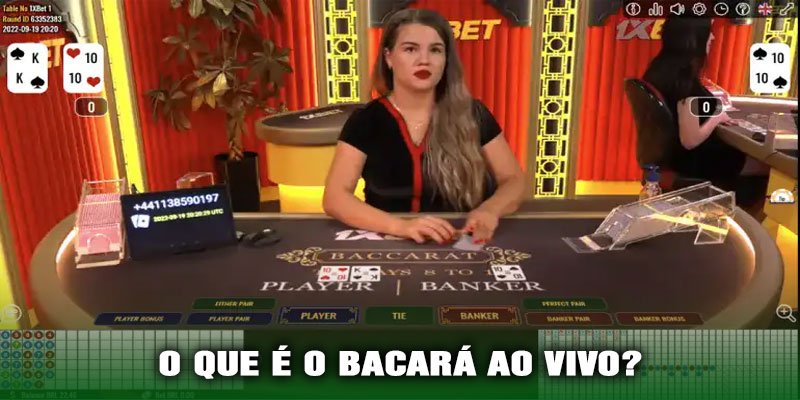 O que é o Bacará ao Vivo
